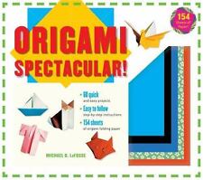 Origami Spectacular! Kit: [Origami Kit with Book, 154 Papers, 60 Projects]... comprar usado  Enviando para Brazil