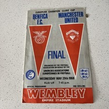 Benfica f.c. manchester for sale  NORTHAMPTON