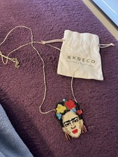 Frida kahlo halskette gebraucht kaufen  Goch