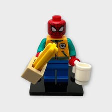 Lego Marvel Avengers Spider-Man minifigura jaqueta amarela e churro 76196 Advent comprar usado  Enviando para Brazil