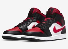 Nike Air Jordan 1 Mid White Czarne Czerwone Chicago Hodowla 41 42 43 44 554724-079 na sprzedaż  Wysyłka do Poland