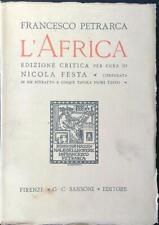 Africa petrarca francesco usato  Italia
