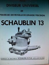 Schaublin precision universal for sale  HUDDERSFIELD
