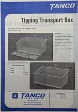 Original tanco tipping for sale  BOURNEMOUTH