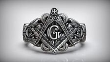 Men masonic ring for sale  Shipping to Ireland