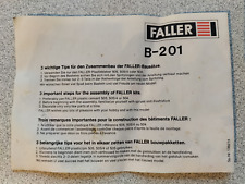 Modellbahn faller 201 gebraucht kaufen  Lauenburg/ Elbe