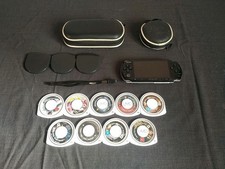 Lot Console PSP Sony Playstation Portable PSP 3004 Noir  + 9 Jeux+ Housse , usado comprar usado Lot Console PSP Sony Playstation Portable PSP 3004 Noir  + 9 Jeux+ Housse , usado comprar usado  Enviando para Brazil