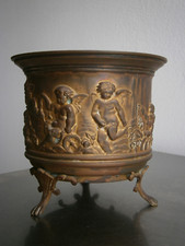 Caixa de janela pequena 19º S cobre bronze padrão Angel Putti clássico antigo comprar usado  Enviando para Brazil