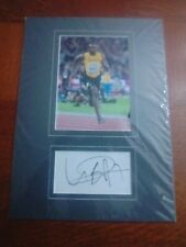 Autograph original photo usato  Treglio