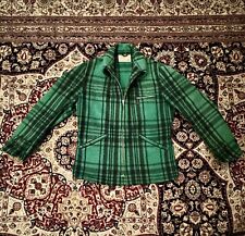 Green plaid vintage for sale  LONDON