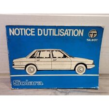 Talbot solara gls d'occasion  Castelnau-d'Auzan