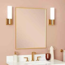 Gold mirrors bathroom for sale  Alsip