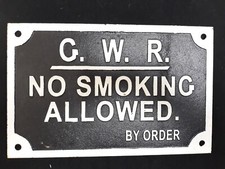 iron railway sign for sale iron railway sign for sale SWINDON