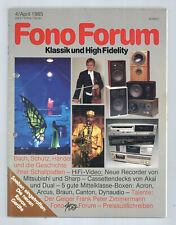Fono forum 1985 gebraucht kaufen  Mannheim