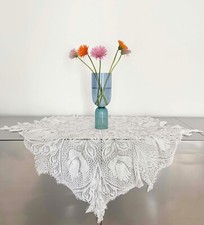 Spitzen tischdecke vintage gebraucht kaufen  Deutschland