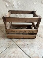Ddr leihverpack weinkiste gebraucht kaufen  Hamburg