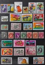 Znaczki Pocztowe Ghana Tanzania Nigeria Rwanda Polska Inne 195 szt (339) na sprzedaż  PL