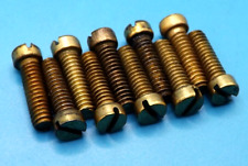 Ten meccano brass for sale  GODALMING