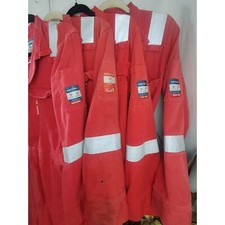 Lote Portwest 4 S 36 Macacão Masculino Vermelho FR Resistente a Chamas Fogo Pequeno Nomex comprar usado  Enviando para Brazil