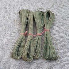 Linha de pesca vintage verde lote com 4 pacotes de linha de pesca com mosca com alças feita nos EUA? comprar usado  Enviando para Brazil