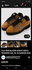 Fila trailblazer wheat for sale  BRISTOL