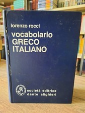 Rocci vocabolario greco usato  Roma