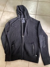Strickjacke schwarz kapuze gebraucht kaufen  Altenburg