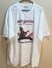 Usado, Camiseta branca Saint Arnold Patron Brewers Texas mais antiga cervejaria artesanal 3XL não usada comprar usado  Enviando para Brazil