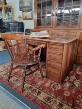 Oak twin pedestal for sale  LINCOLN