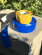 Fita de segurança ULine Deluxe PVC resistente S-21259 Mighty Line 3” AZUL e 3” AMARELO comprar usado  Enviando para Brazil