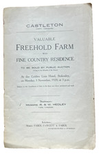 Particulars howe farm for sale  MIDDLESBROUGH