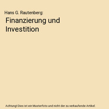 Finanzierung investition hans gebraucht kaufen  Trebbin