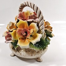 Vintage capodimonte flower for sale  Lincoln