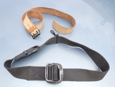 Ceinturon cuir marron d'occasion  Lescar