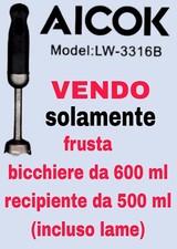 Accessori per minipimer usato  Colle Umberto