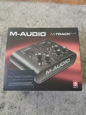 Usado, Interface de áudio e MIDI portátil M-Audio M-Track Plus 2 canais USB comprar usado  Enviando para Brazil