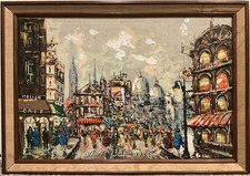 Vintage framed large for sale  Orlando