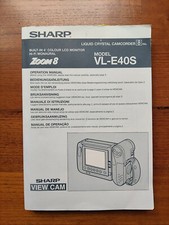 Manuale istruzioni videocamera usato  Genova