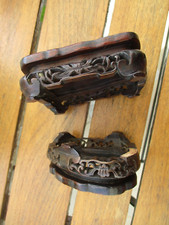 Socles bois sculptés d'occasion  France