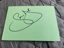 Signed paper unknown for sale  SUNDERLAND
