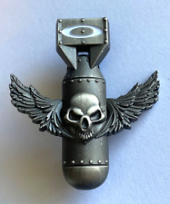 Usado, Novo broche Oakley Bomb Run caveira asa torpedo bomba COLECIONADORES! ULTRA RARO! comprar usado  Enviando para Brazil