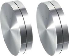 2pcs silver 30mm for sale  New York