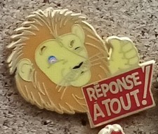 Pin badge reponse d'occasion  Mandelieu-la-Napoule
