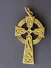 Gold celtic cross for sale  HOVE