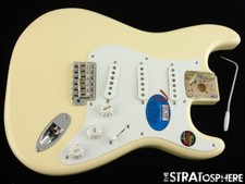 Guitarra Fender Jimmie Vaughan Strat CORPO CARREGADO, Tex Mex branca olímpica comprar usado  Enviando para Brazil