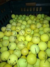 Yellow golf balls for sale  LEEDS