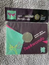olympic 50p taekwondo for sale  GRIMSBY