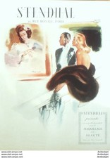 Publicite cosmetique stendhal d'occasion  Carpentras