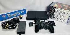 Playstation slim black for sale  KETTERING