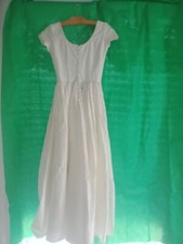 Robe longue soie d'occasion  Hermanville-sur-Mer